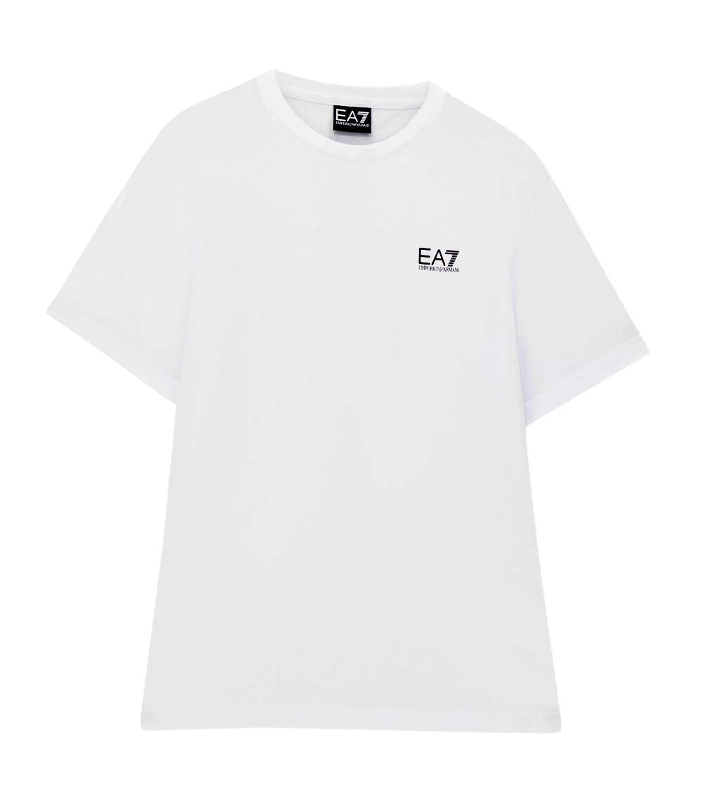 White Logo Crew Neck T-Shirt