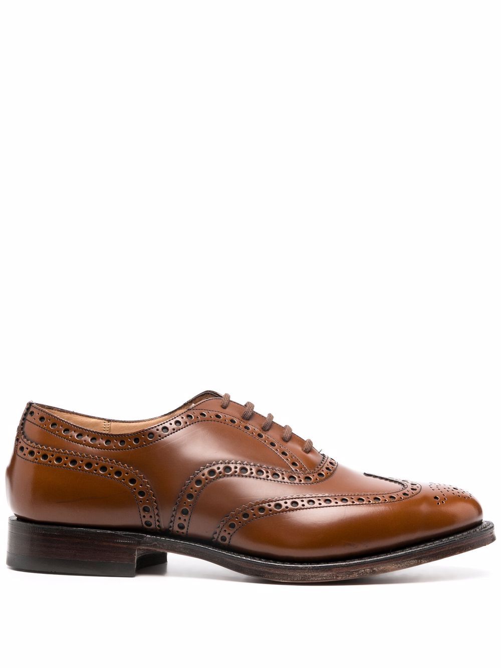 Nevada leather oxford brogues - Brown