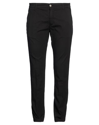 Man Pants Black Size 34 Cotton, Elastane