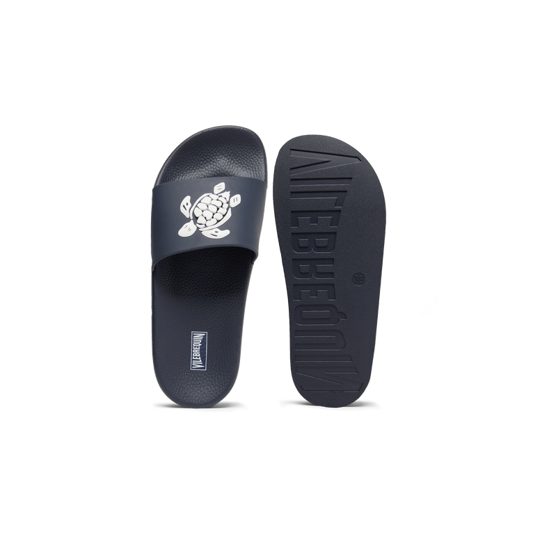 Beach Slippers Turtle - Shoes - Cadence - Blue