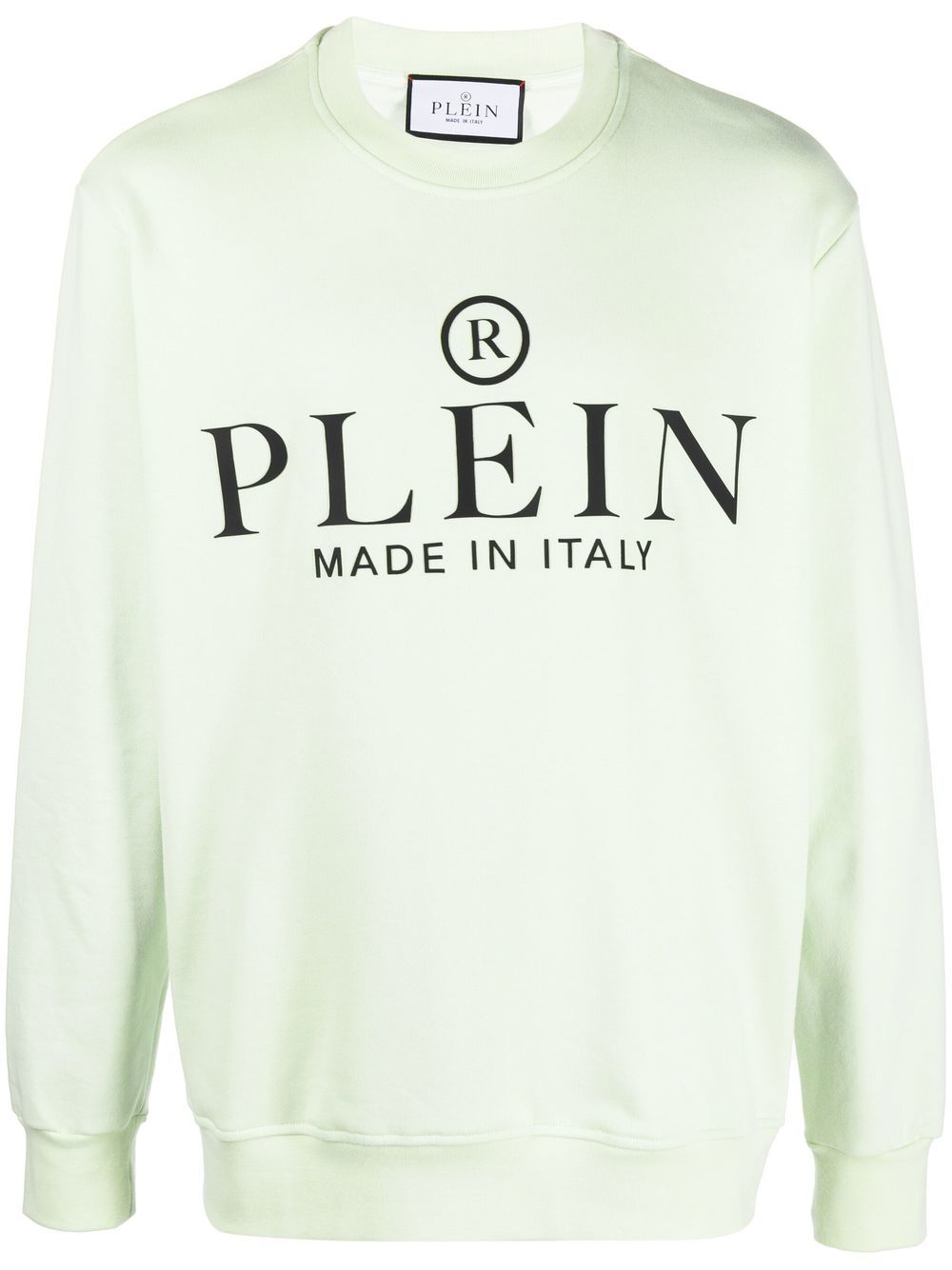 Logo-print crew neck sweatshirt