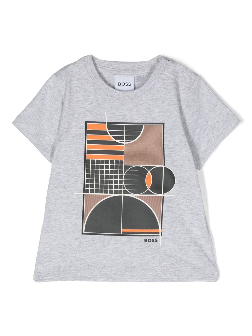 Graphic-print cotton T-Shirt - Grey