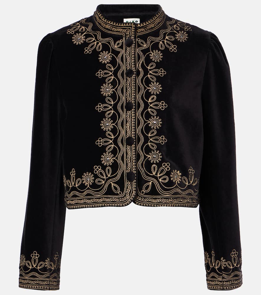Denver embroidered cotton jacket