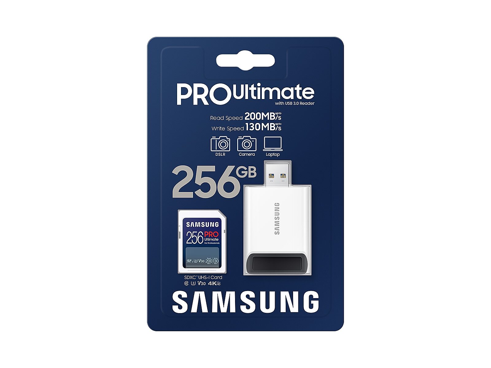 PRO Ultimate + Reader Full Size SDXC Card 256GB(MB-SY256SB/AM)
