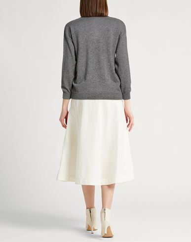 Woman Sweater Grey Size 8 Wool, Cashmere