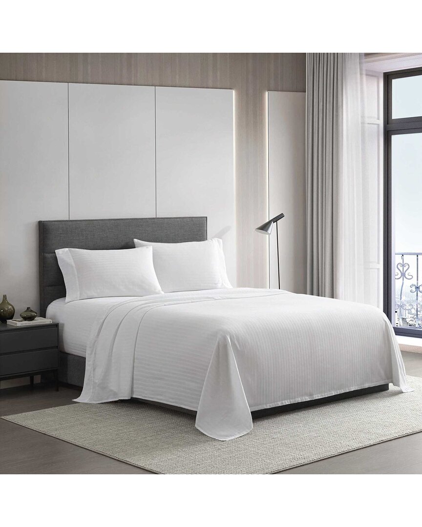 290 Thread Count Stripe Cotton Solid Sheet Set
