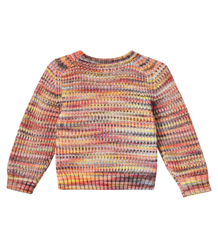 Bosse space-dyed cotton-blend sweater