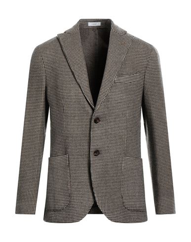 Man Blazer Khaki Size 42 Wool