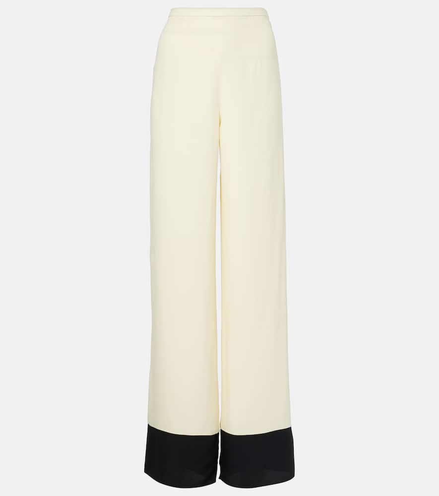 Marlene Corniche high-rise palazzo pants