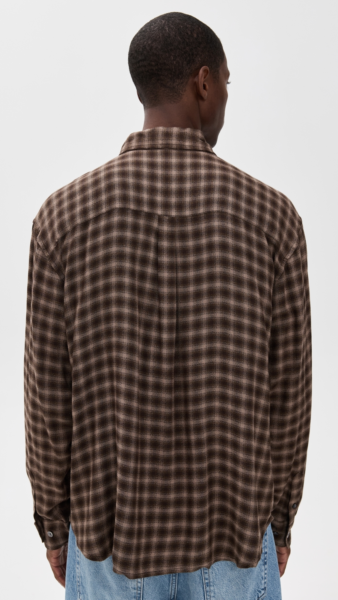 Clarence Plaid Shirt Black