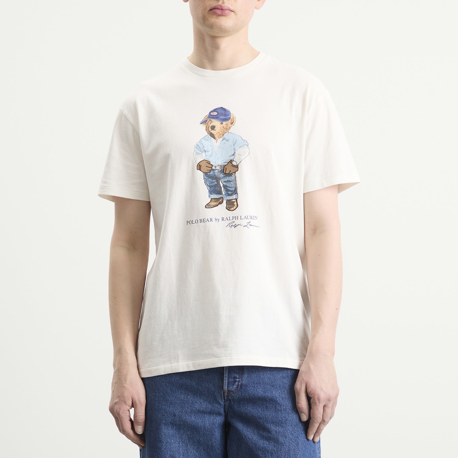 Men's Denim Bear T-Shirt Nevis-Denim Bear