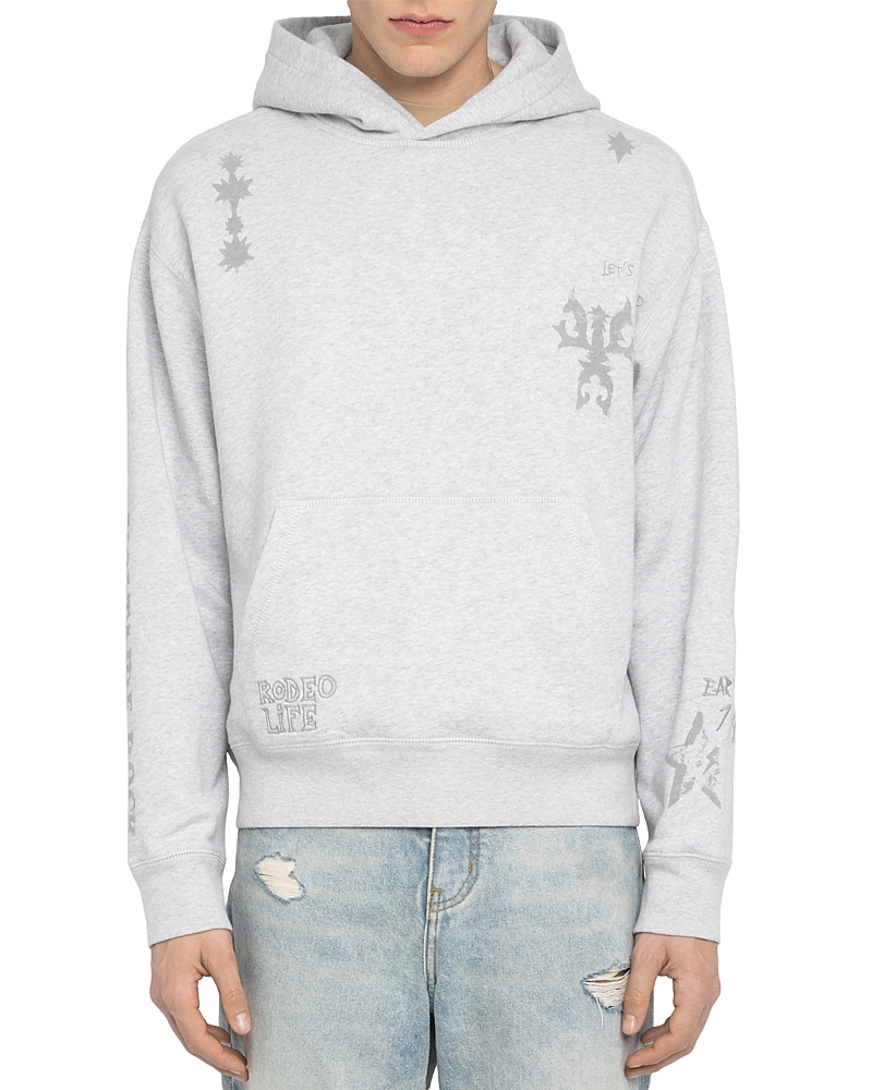 Cotton hoodie - Grey