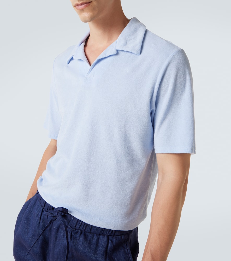 Faustino terry polo shirt