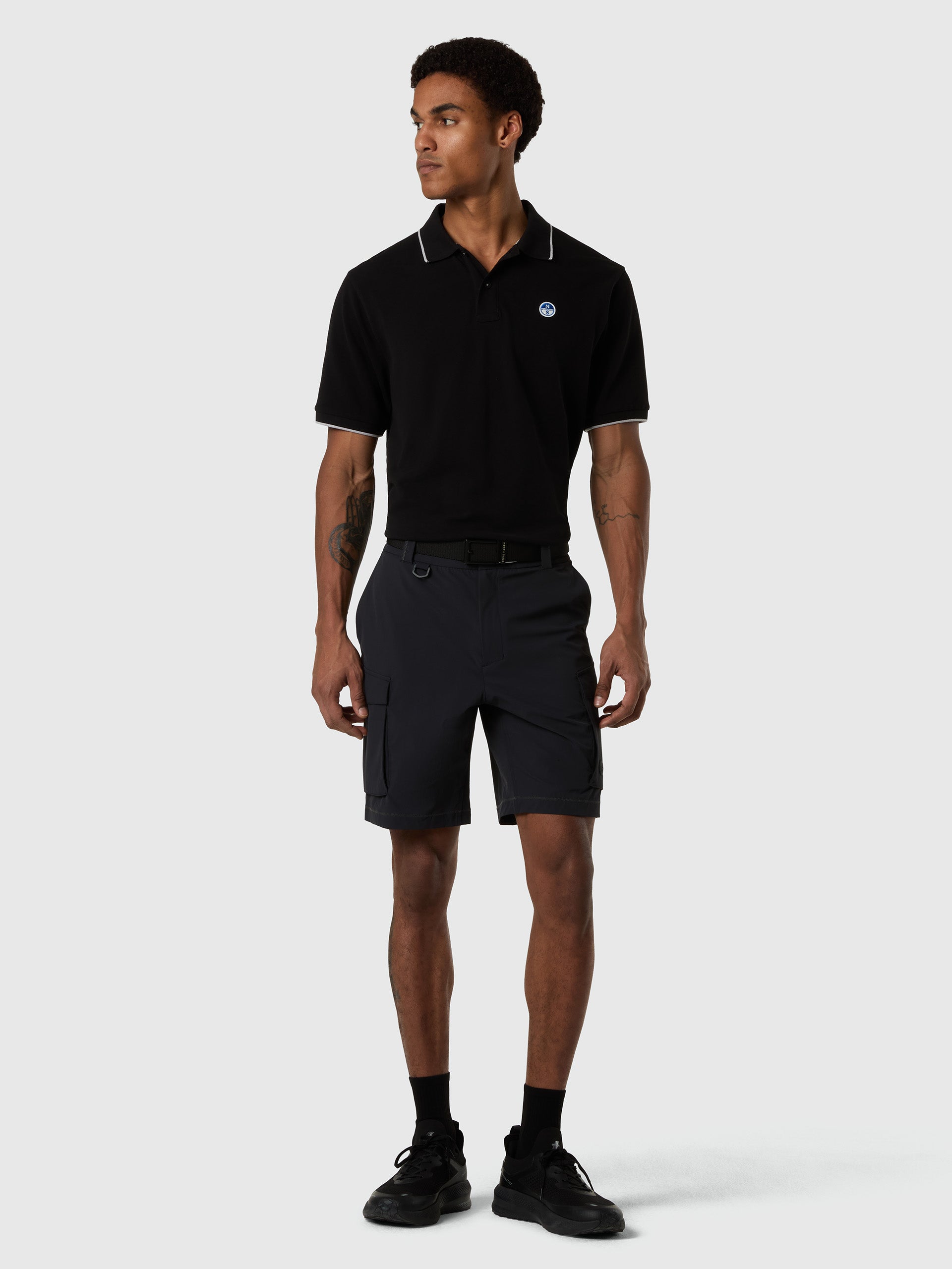 Pantalones cortos híbridos de estilo náutico