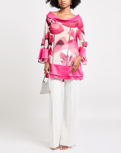 Camilla Milano Woman Top Fuchsia Size 6 Polyester, Elastane