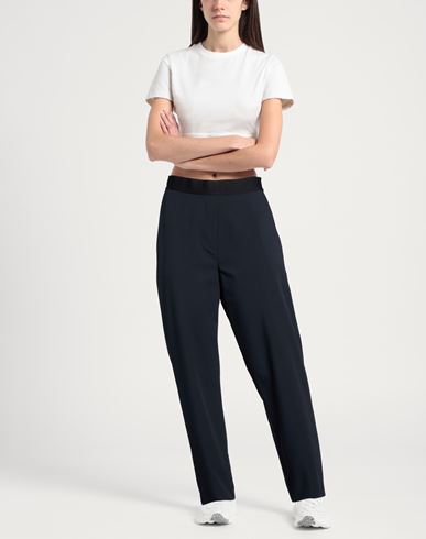 Woman Pants Midnight blue Size 4 Polyester, Viscose, Elastane