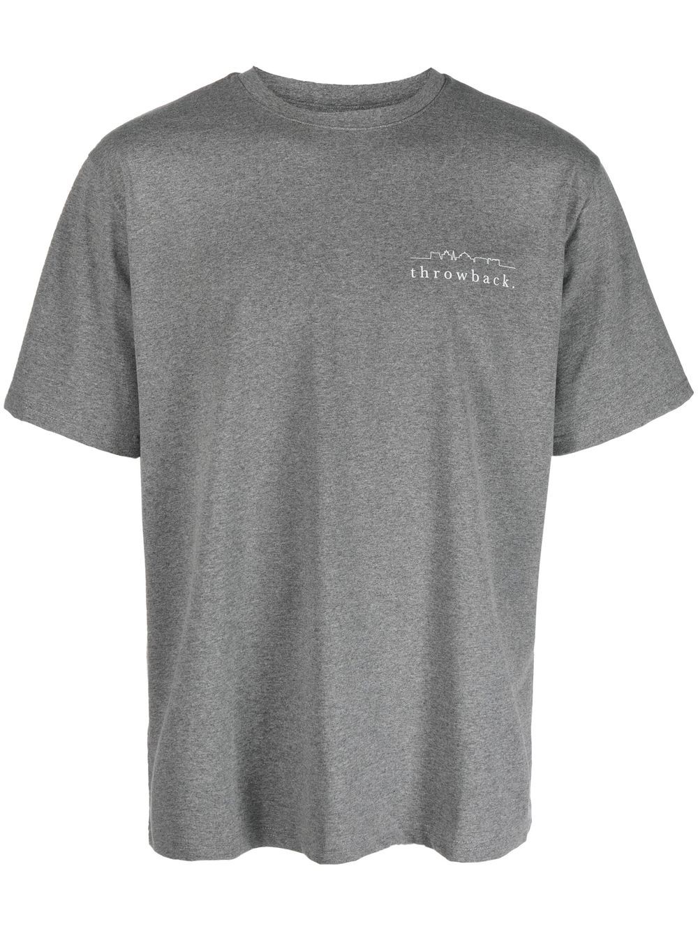 Logo-print T-shirt - Grey