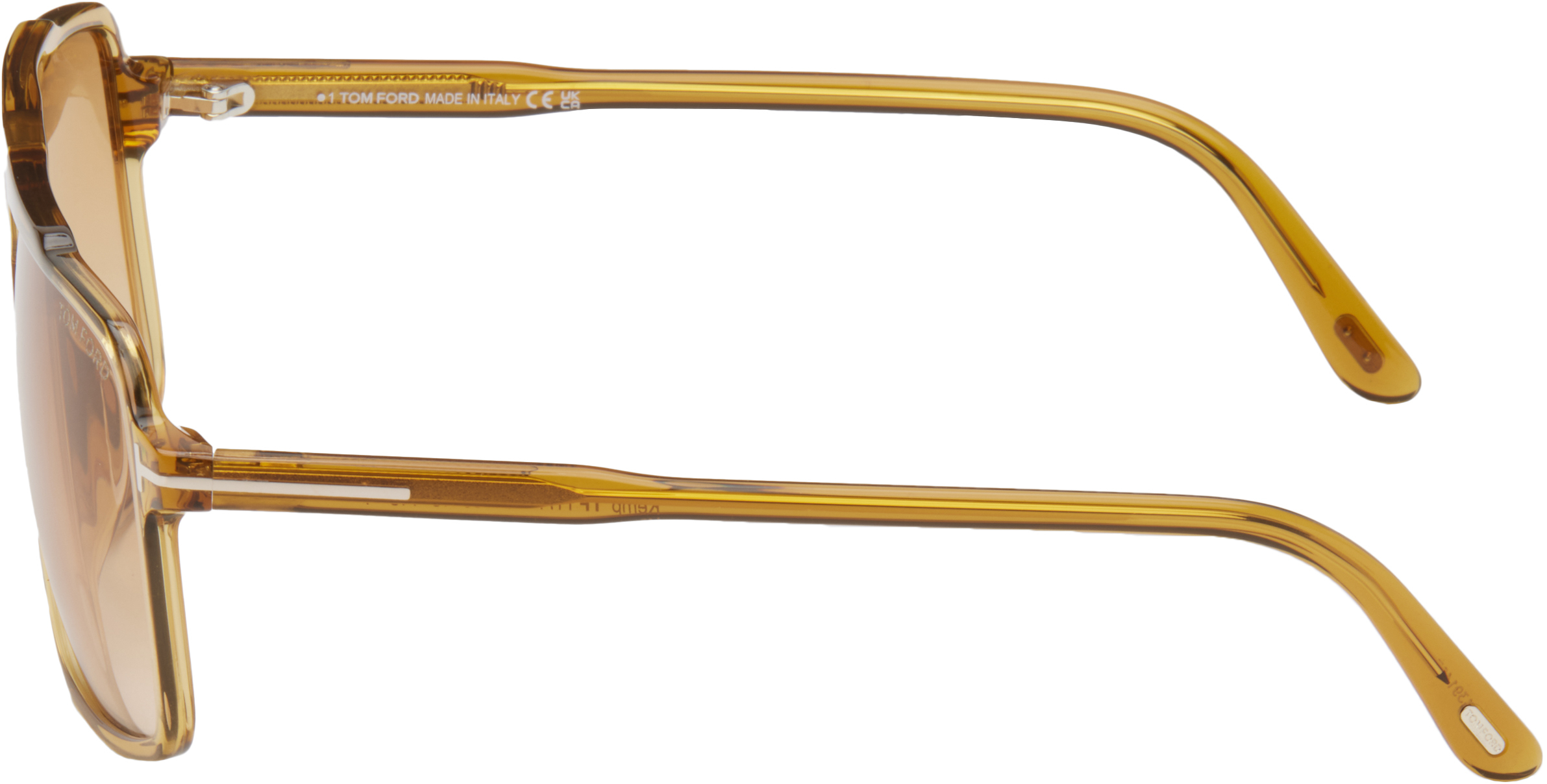 TOM FORD Yellow Kemp Sunglasses