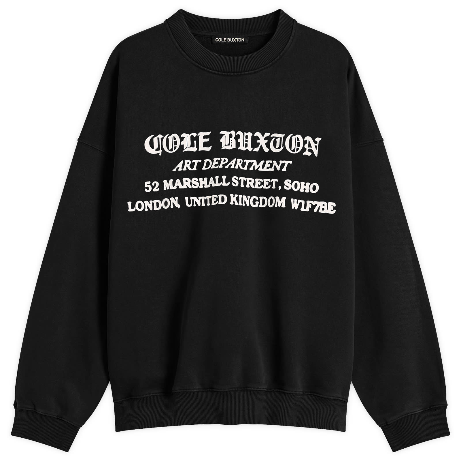 Men's Art Department Sweatshirt Black