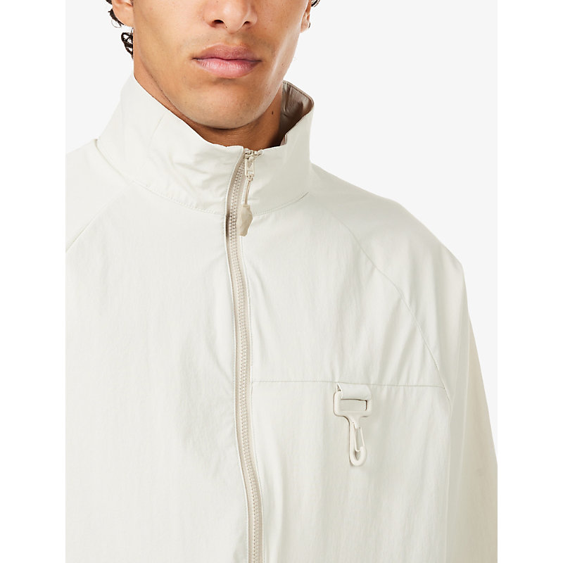 Mens Reyes Stand-Collar Soft-Shell Jacket