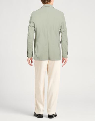Man Blazer Sage green Size 40 Polyamide, Elastane