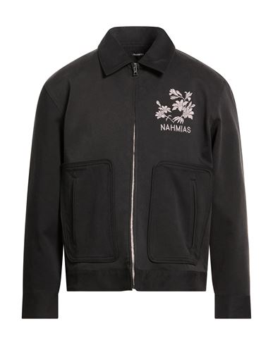 Man Jacket Black Size L Cotton