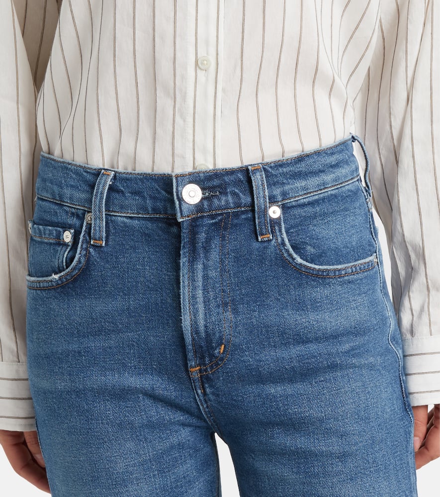 Kimberly 70s mid-rise flared jeans
