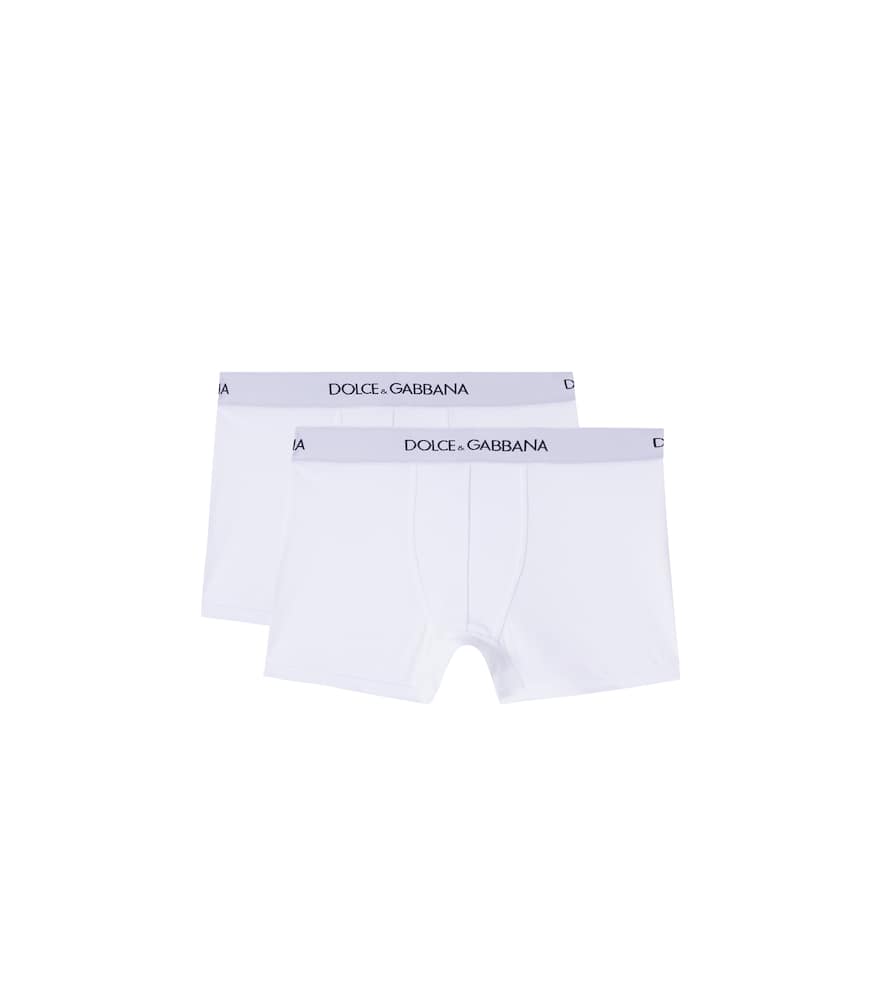 Cotton-blend jersey boxer briefs
