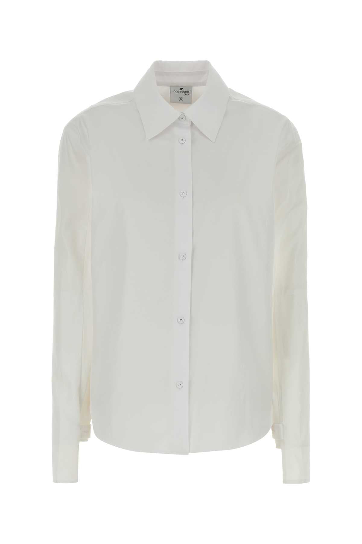 Poplin Shirt — White