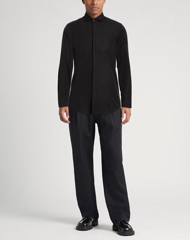 Man Shirt Black Size 17 ½ Cotton