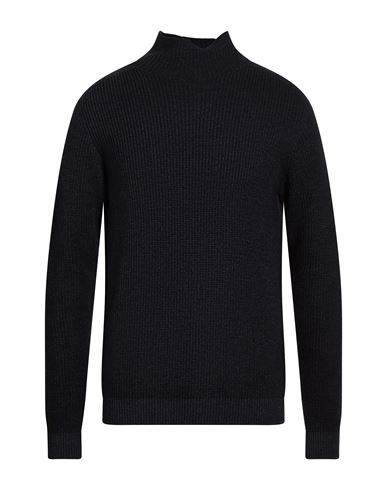 Man Turtleneck Midnight blue Size 42 Wool