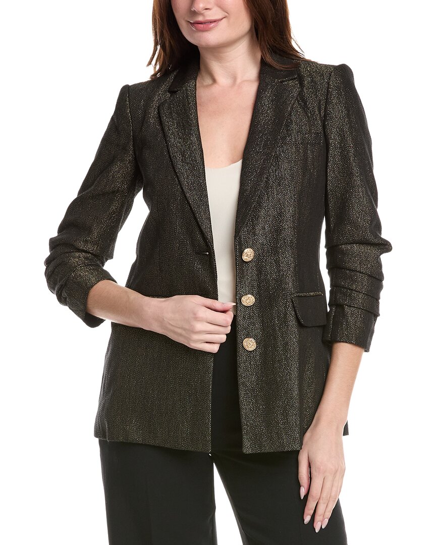 Metallic Tweed Blazer