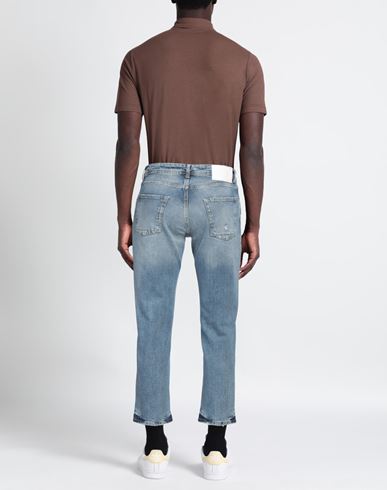 Man Jeans Blue Size 30 Cotton, Elastane
