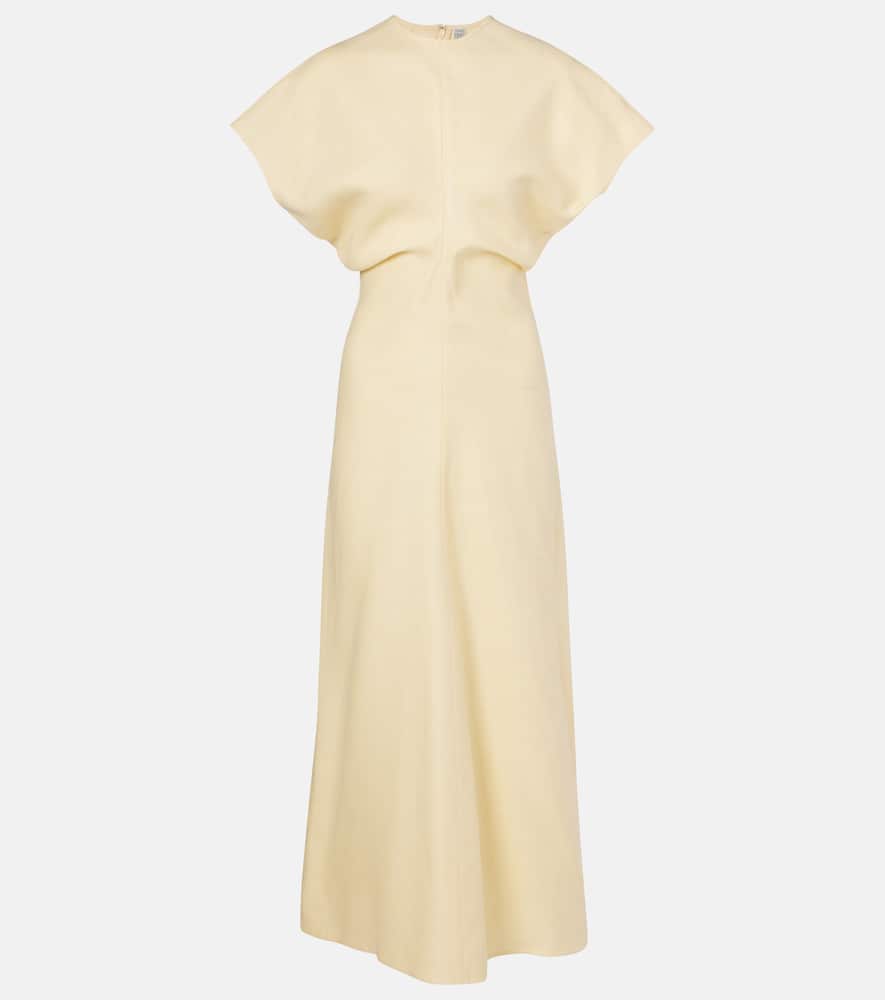 Draped maxi dress