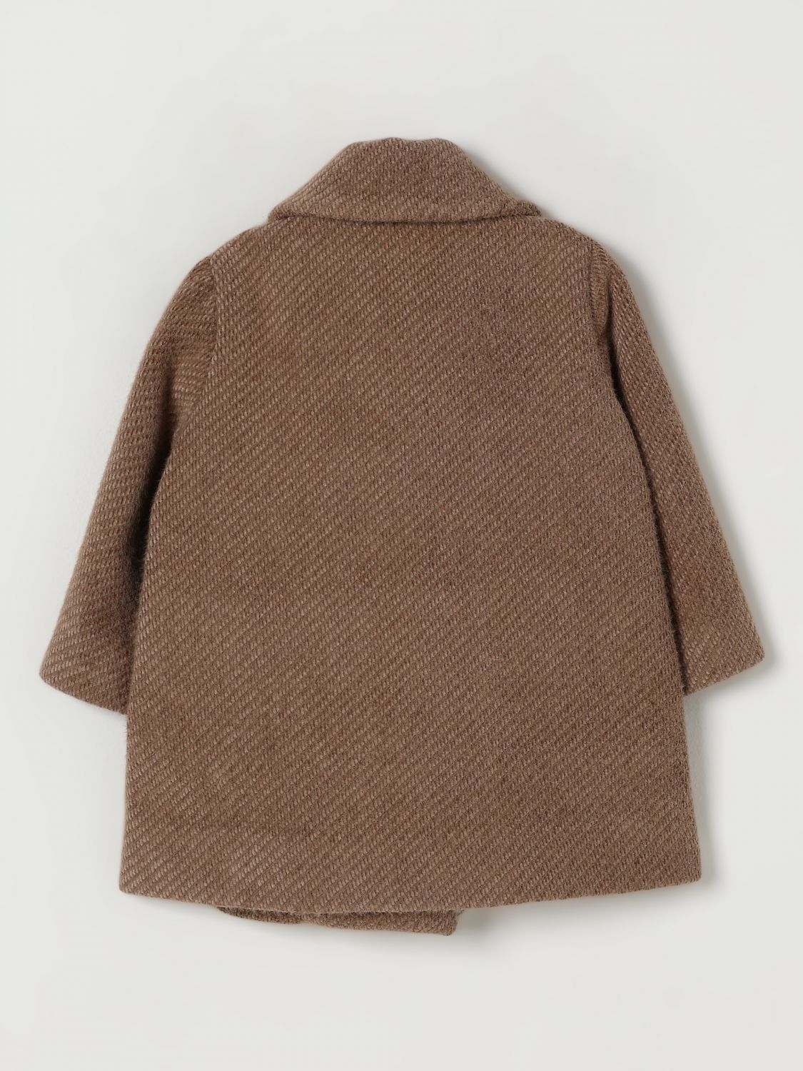 Coat Kids color Brown