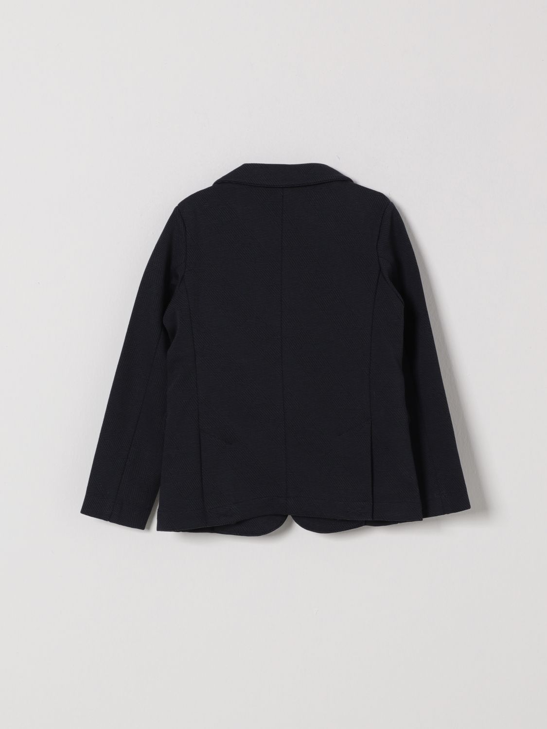 Coat Kids color Blue