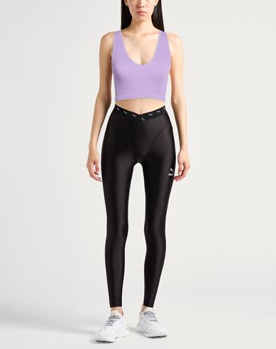 Woman Top Lilac Size XS Polyamide, Elastane