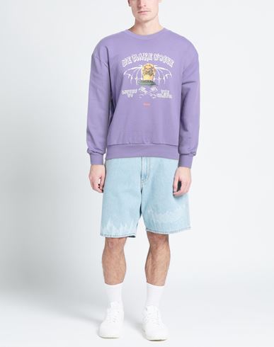 Man Sweatshirt Mauve Size XS Cotton