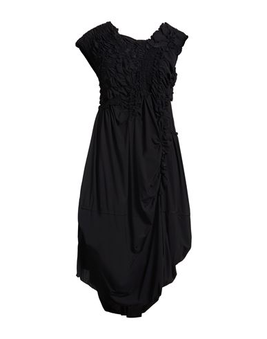 Woman Midi dress Black Size 6 Nylon, Elastane
