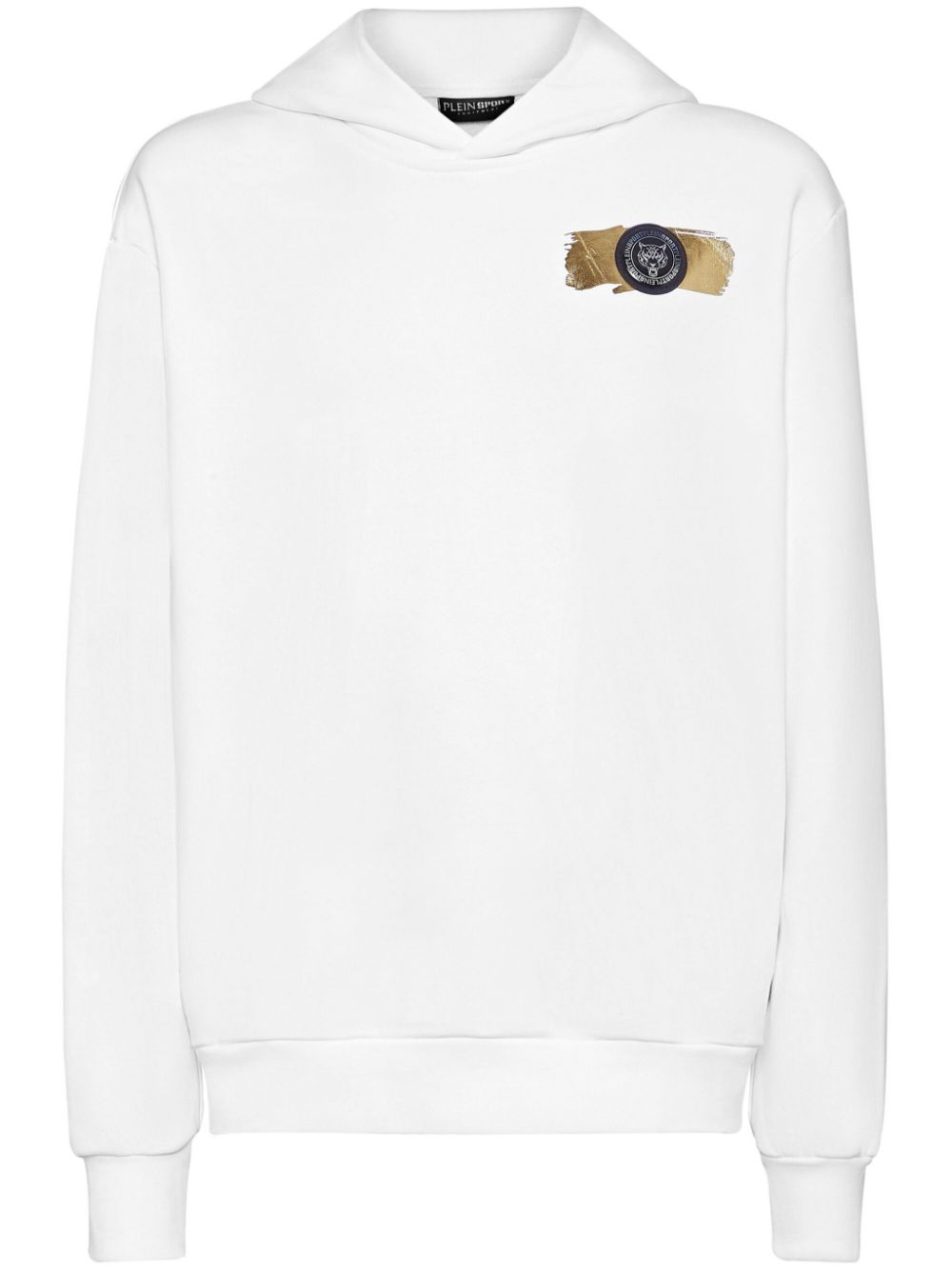 Logo-print hoodie - White