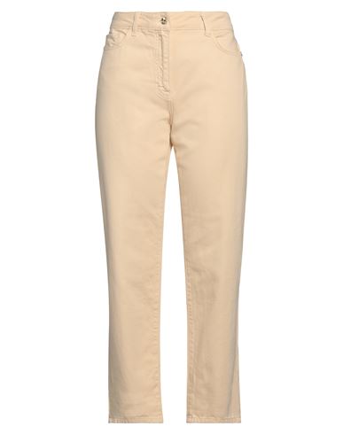 Woman Jeans Beige