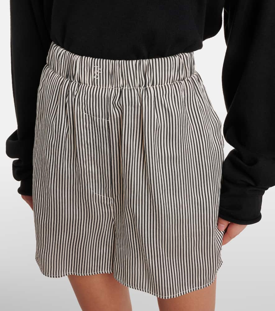 The Frankie Shop Lui striped shorts