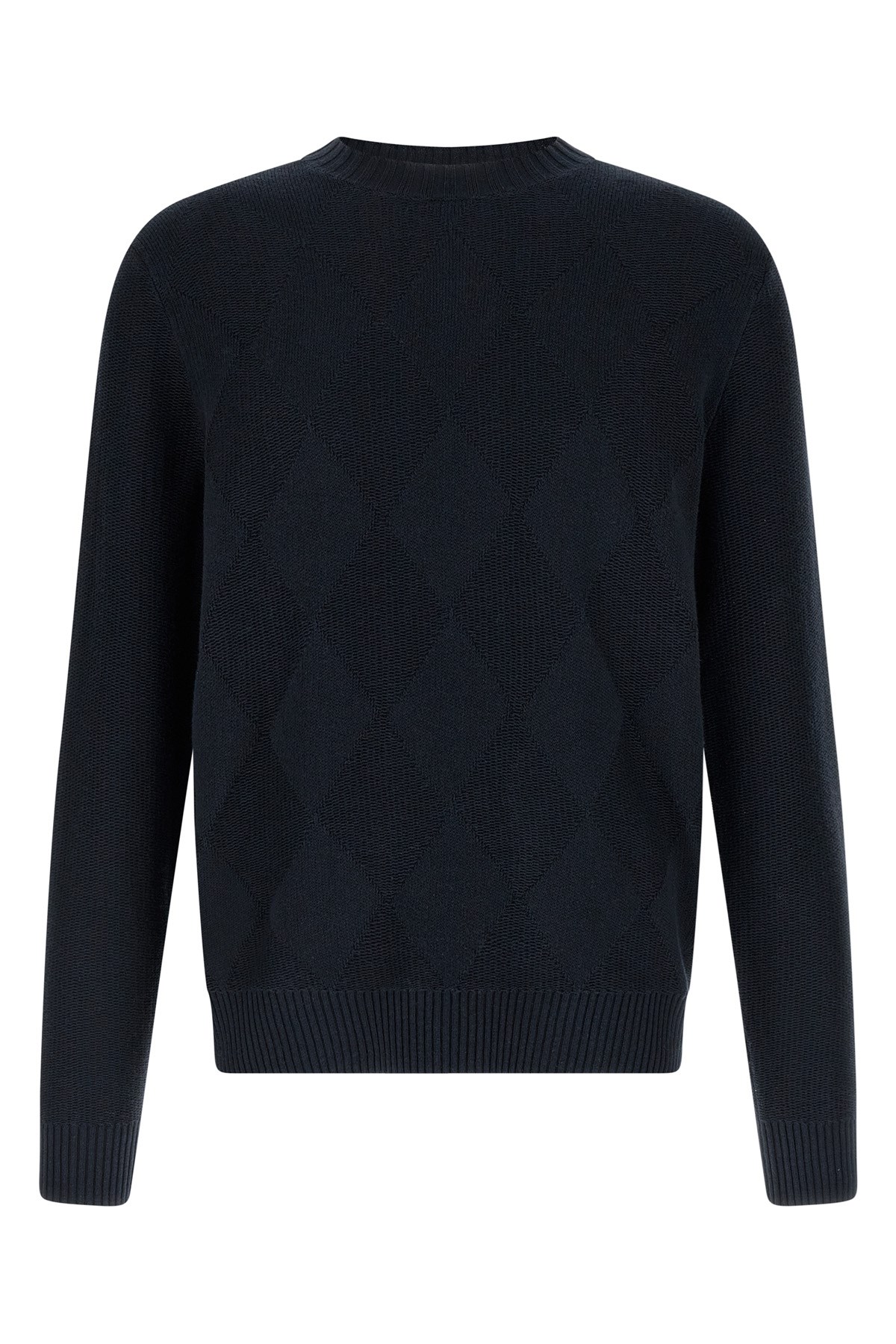 Diamond Intarsia Sweater