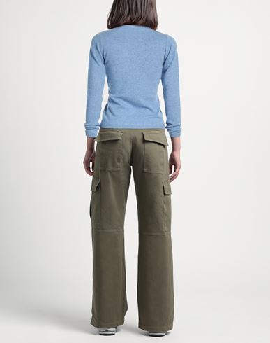 Helmur Woman Sweater Light blue Size S Cashmere