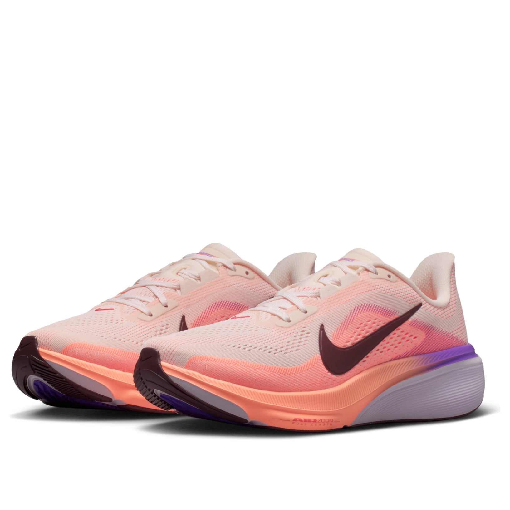 (WMNS) Air Zoom Pegasus 42 'Orange Pulse Bright Violet'
