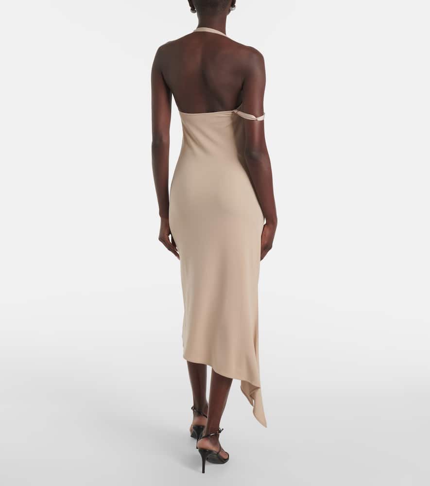Courrèges Undressed asymmetrical midi dress