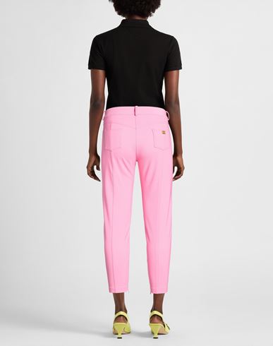 6 Essentials Woman Pants Pink Size 12 Polyester, Elastane