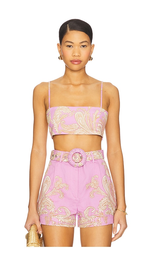HEMANT AND NANDITA Bralette in Lilac.  XL also in L, M