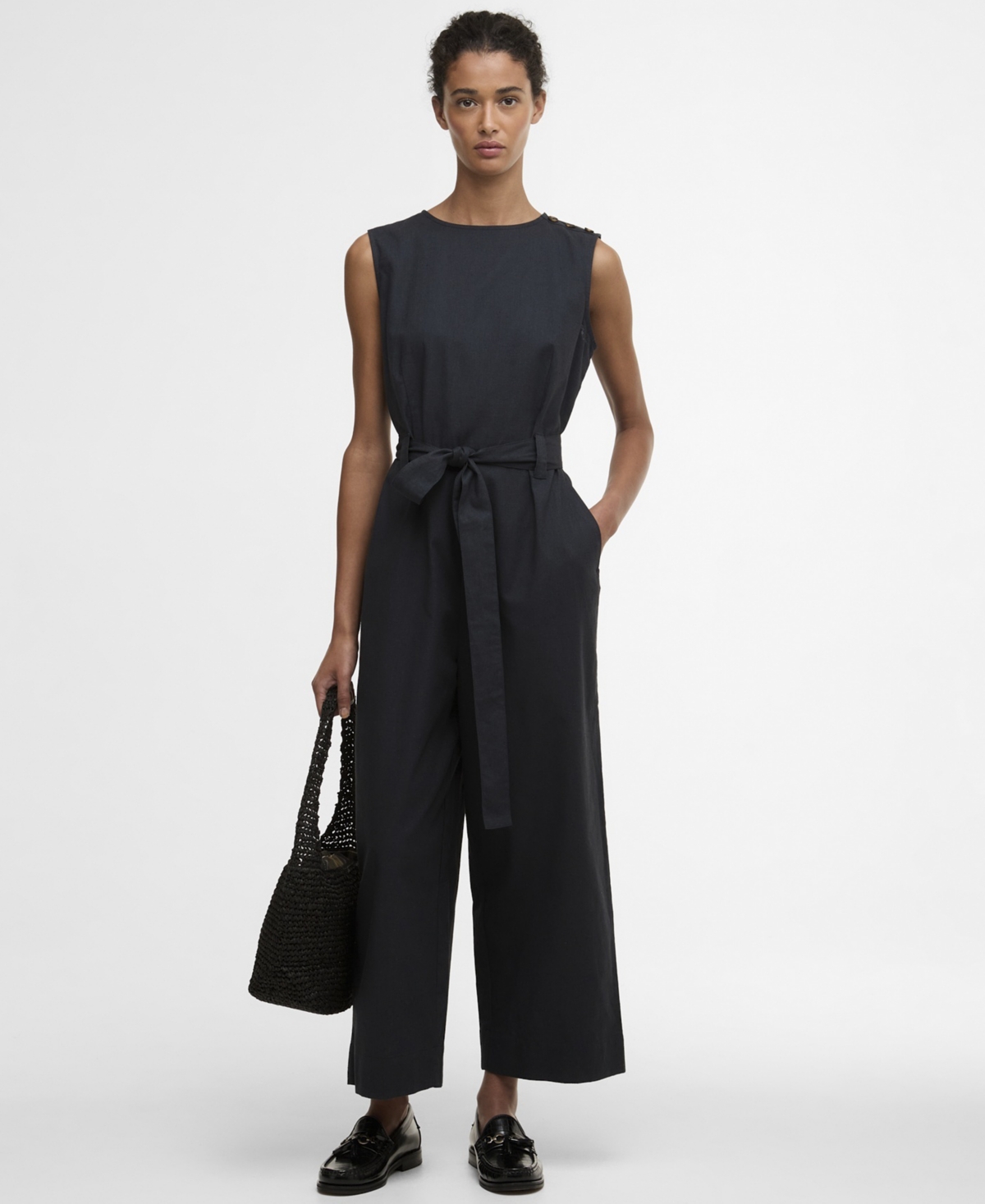 Women's Gabby Sleeveless Jumpsuit - Dark Navy