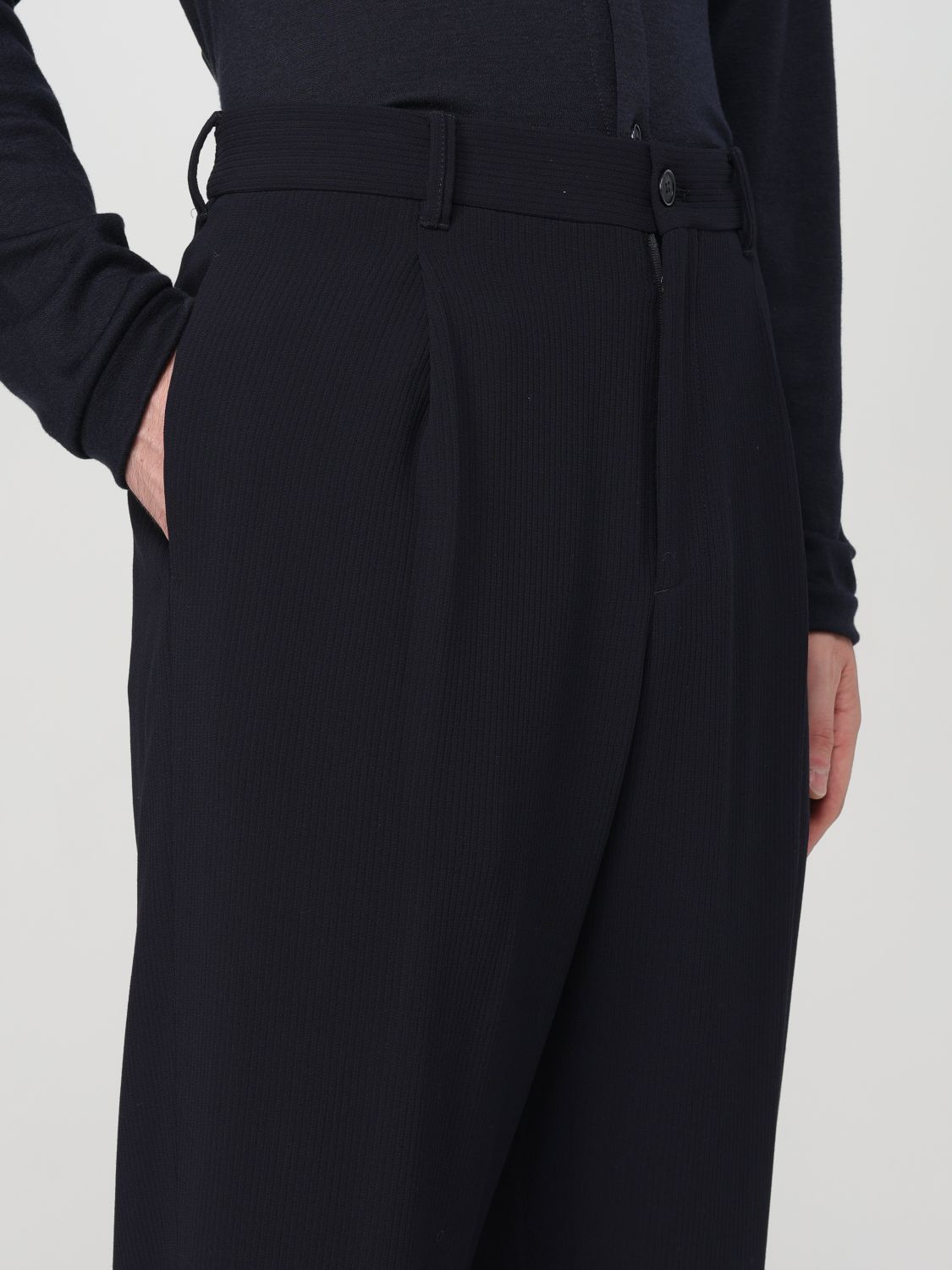 Pants Men color Black